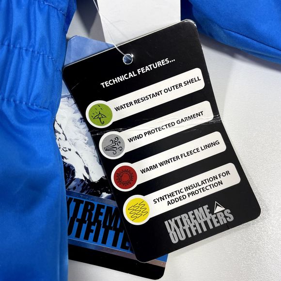 Kids Blue Snowsuit - Picture 4 of 11